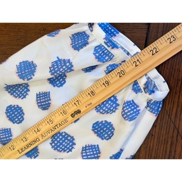 🎨 NWT Emily McCarthy Blue Polka Dot Long Sleeve Dress - Size S- gorgeous 🎨 - Picture 10 of 14